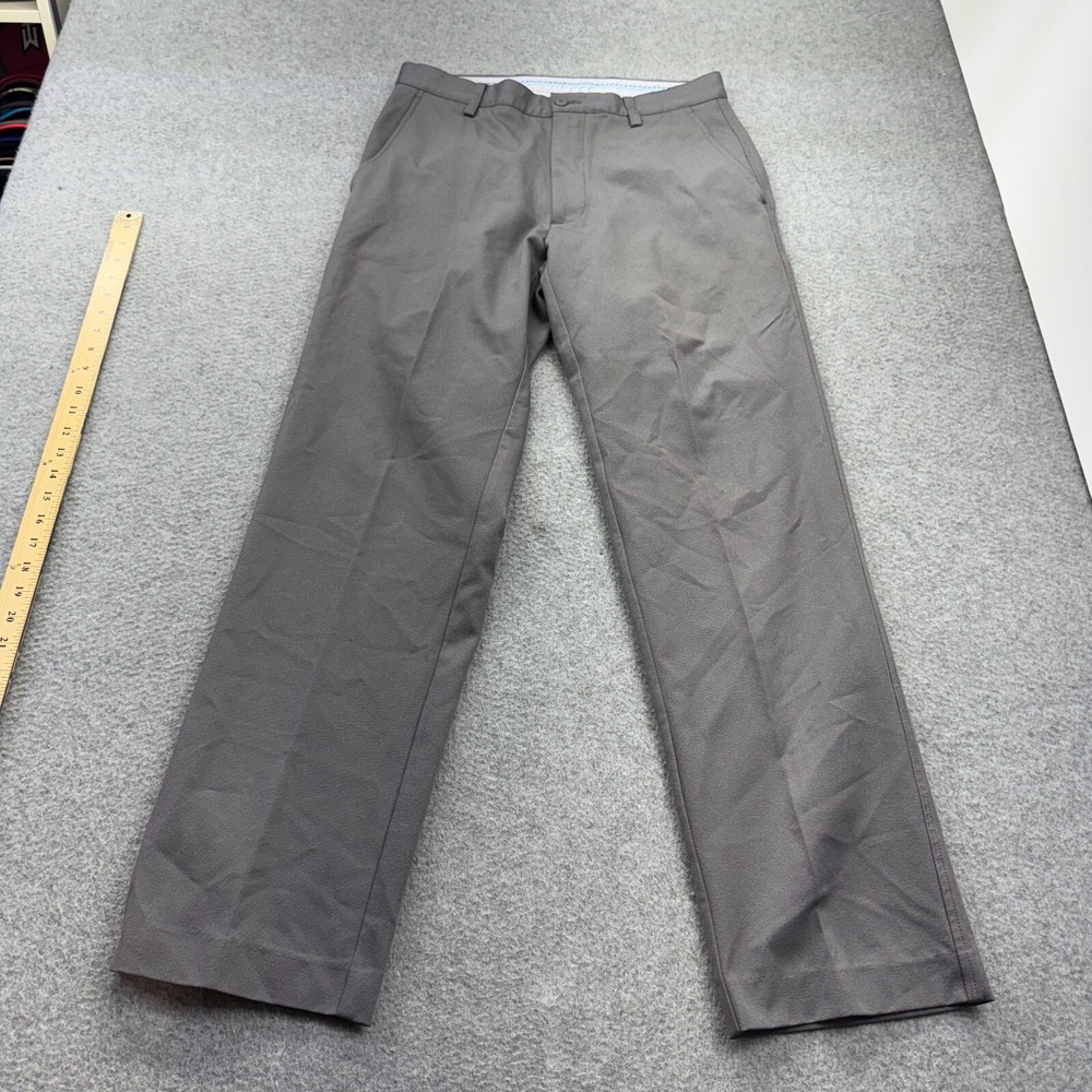 FootJoy Golf Pants Gray 32x31 Stretch Performance Flat Front 24111 88/12